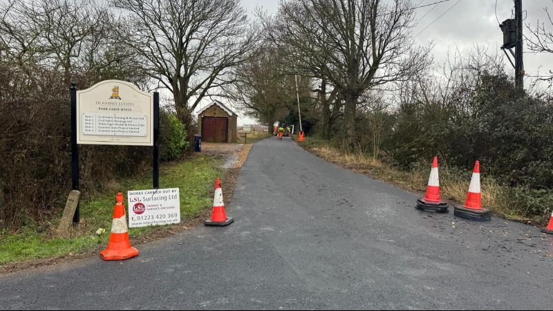 Farm Tarmac Driveway
